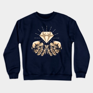 Give love Backprint Crewneck Sweatshirt